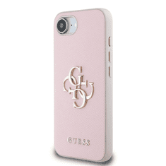 Guess GUHCPSE4PGT4MBP ovitek za iPhone 16e - Grained - roza