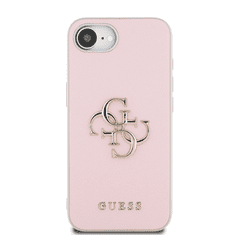 Guess GUHCPSE4PGT4MBP ovitek za iPhone 16e - Grained - roza