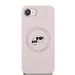 Karl Lagerfeld Originalen ovitek MagSafe iPhone 16e - Karl and Choupette - roza - KLHMPSE4SKCHTCP