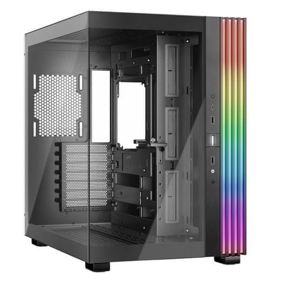 Be quiet! Light Base 600DX ohišje, RGB, midi-ATX, okno, črno (BGW65)