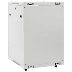 Vidaxl Omrežna omarica 15U 19 IP20 siva 60x45x86 cm
