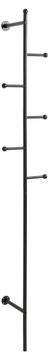 shumee Aspen STENSKI OBEŠALNIK viseči črn ozek podstrešni industrijski