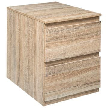 5Five® Dolo NOČNA OMARICA, hrast sonoma, MODERNA, 2 predala