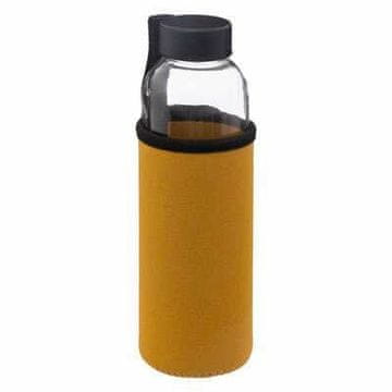 5Five® Steklena steklenica v etuiju, 500 ml, rumena