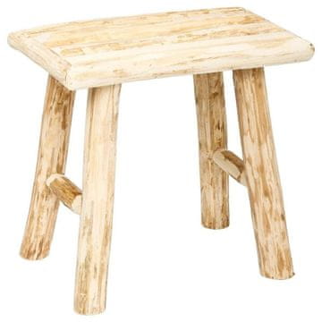 shumee TABURET IZ LESA TOPOLA Woody NARAVNI boho stil