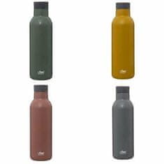 5Five® TERMOS STEKLENICA Iso siva 0,45 l 360° pokrovček jeklo