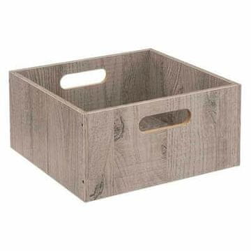 5Five® Polica 31x15cm lesena siva