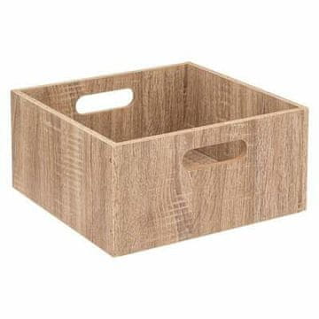 shumee Polica 31x15cm iz naravnega lesa