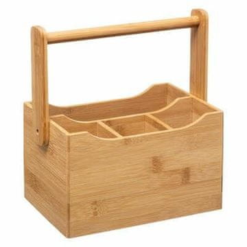 shumee Organizator za steklenice iz bambusa