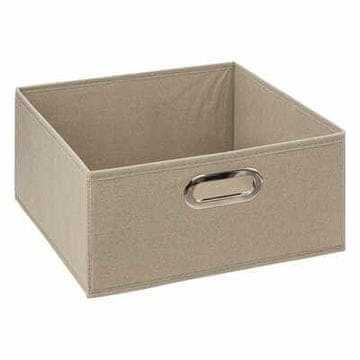 shumee Regal 31x15cm gladek temno bež