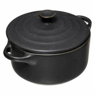 5Five® Okrogel pekač 10 cm, keramičen, črne barve