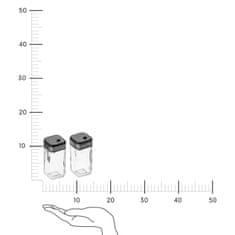 5Five® Komplet 2 kozarcev za začimbe po 100 ml z doziranjem