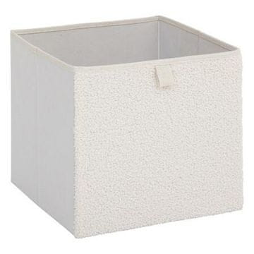 5Five® Posoda za shranjevanje v obliki bukleja 31x31x31 cm bela