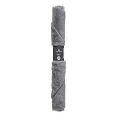 Atmosphera Okrogla preproga iz umetnega krzna, 80 cm, siva