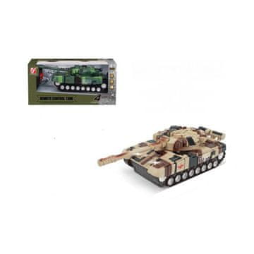 Denis Tank na daljinsko upravljanje, svetloba, zvok, 1:18, 2s