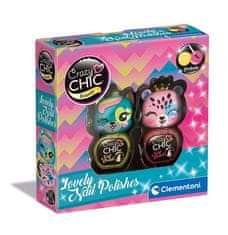 Clementoni Crazy CHIC - Lovelly Collection - Laki za nohte, komplet 3