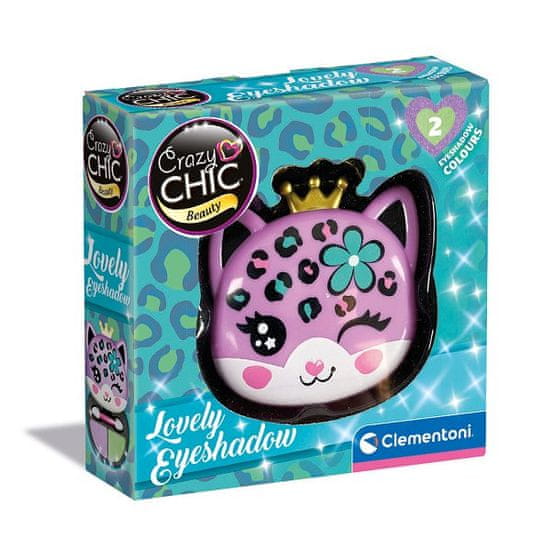 Clementoni Crazy CHIC - Lovelly Collection - Leopardje senčilo za oči