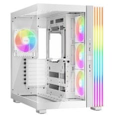 Be quiet! Light Base 600 LX ohišje, RGB, midi-ATX, okno, belo (BGW68)