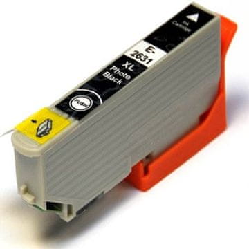 OEM Črnilo T2631 XL, združljivo s črnim fotografskim črnilom za serijo Epson Expression Premium XP-600 (10 ml)