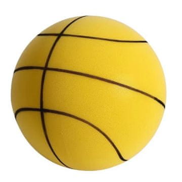 shumee MASTER Mehka košarkarska žoga - 18 cm - rumena