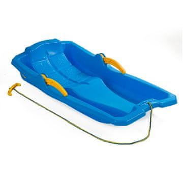 shumee Modre plastične sani z zavorami