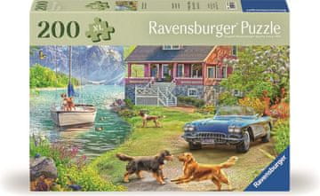 Ravensburger Poletje ob jezeru sestavljanka 200 kosov
