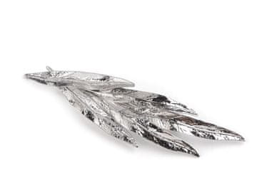 Francoska sponka za lase - srebrna