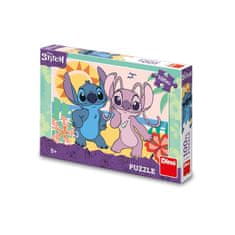 DINO Puzzle Stitch na plaži XL 100 kosov
