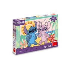 DINO Puzzle Stitch na plaži XL 100 kosov