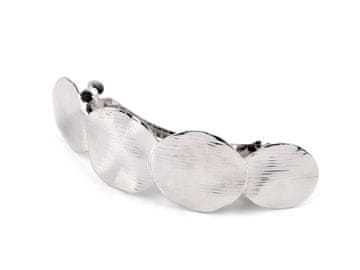 Francoska sponka za lase - srebrna