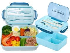 Verkgroup Lunchbox posoda za zajtrk ,malico ali kosilo s predelki za jedilni pribor