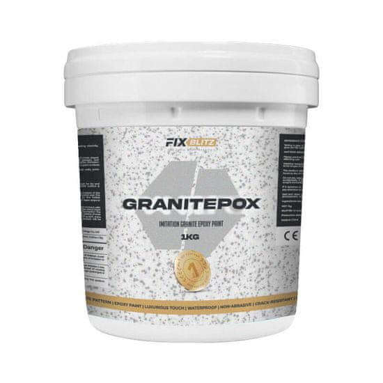 Smania GRANITEPOX epoksi barva za imitacijo granita (1 kg)