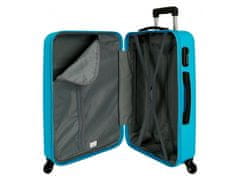 Jada Toys ROLL ROAD Flex Azul Claro, ABS Potovalni kovček, 75x52x28cm, 91L, 584936A (velik)
