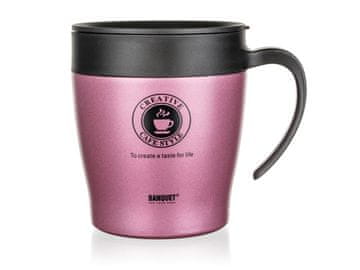 Termo vrč 330ml TAZZA iz nerjavečega jekla/PH PINK