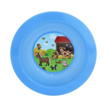 Otroški globoki krožnik 17,3 cm FARMA plastika