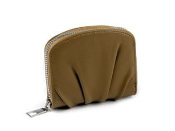 Ženska denarnica s pasom 10x11 cm - kaki zelena