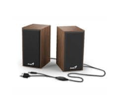 Genius SP-HF180 (31730029400) 2.0 6W, 3,5 mm jack/USB les, zvočniki