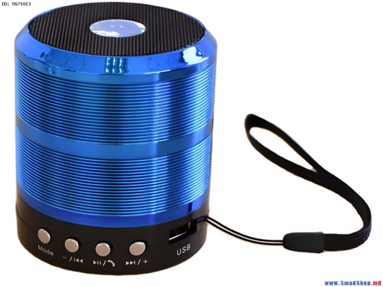 Gembird SPK-BT-08-B 1.0, 3W, 3,5 mm jack, Bluetooth, mikrofon moder, zvočnik
