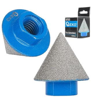 GEKO G37523 M14 diamantni stožčasti sveder 2-38 mm