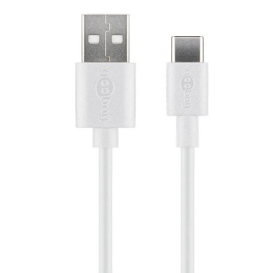 Goobay USB-A na USB-C 1m bel polnilni in sync kabel