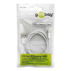 Goobay MFi USB-A na lightning 2m za Apple napajalni in sync bel kabel