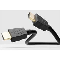 Goobay High Speed HDMI (M/M) 2.0 4K 60Hz 3m z Ethernet pozlačen črn kabel
