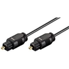Goobay Toslink optični avdio 2m črn kabel