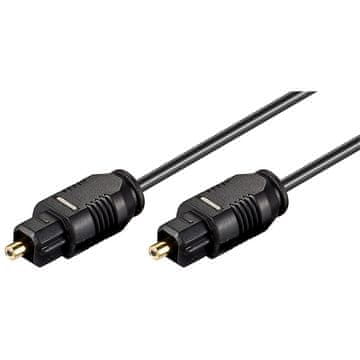 Goobay Toslink optični avdio 2m črn kabel