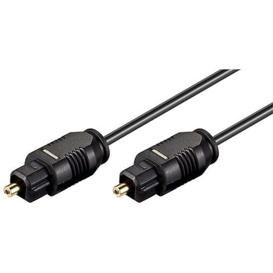 Goobay Toslink optični avdio 2m črn kabel