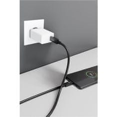 Goobay USB-C na USB-C 1m 100W PD 20Gbit/s črn polnilni in sync kabel