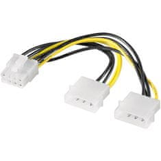 Goobay napajalni kabel PCI-E/ PCI Express 8-pin za grafično kartico adapter