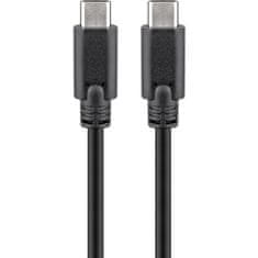 Goobay USB-C na USB-C 2m 60W 5Gbit/s Power Delivery napajalni kabel
