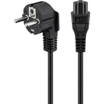 Goobay 230V/ 250V(AC) 1,8m črn napajalni kabel