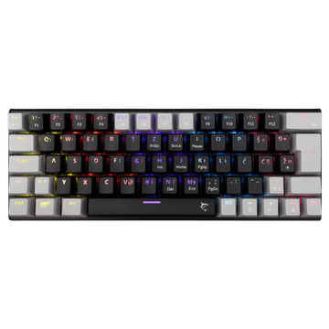 White Shark gaming tipkovnica GK-002112V2 WAKIZASHI-2 / črno-siva / RED.SW